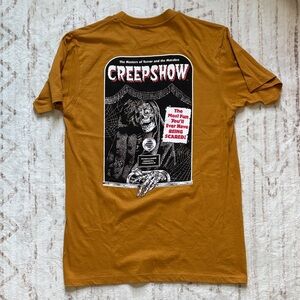 Creepshow Horror Graphic Tee - Mustard